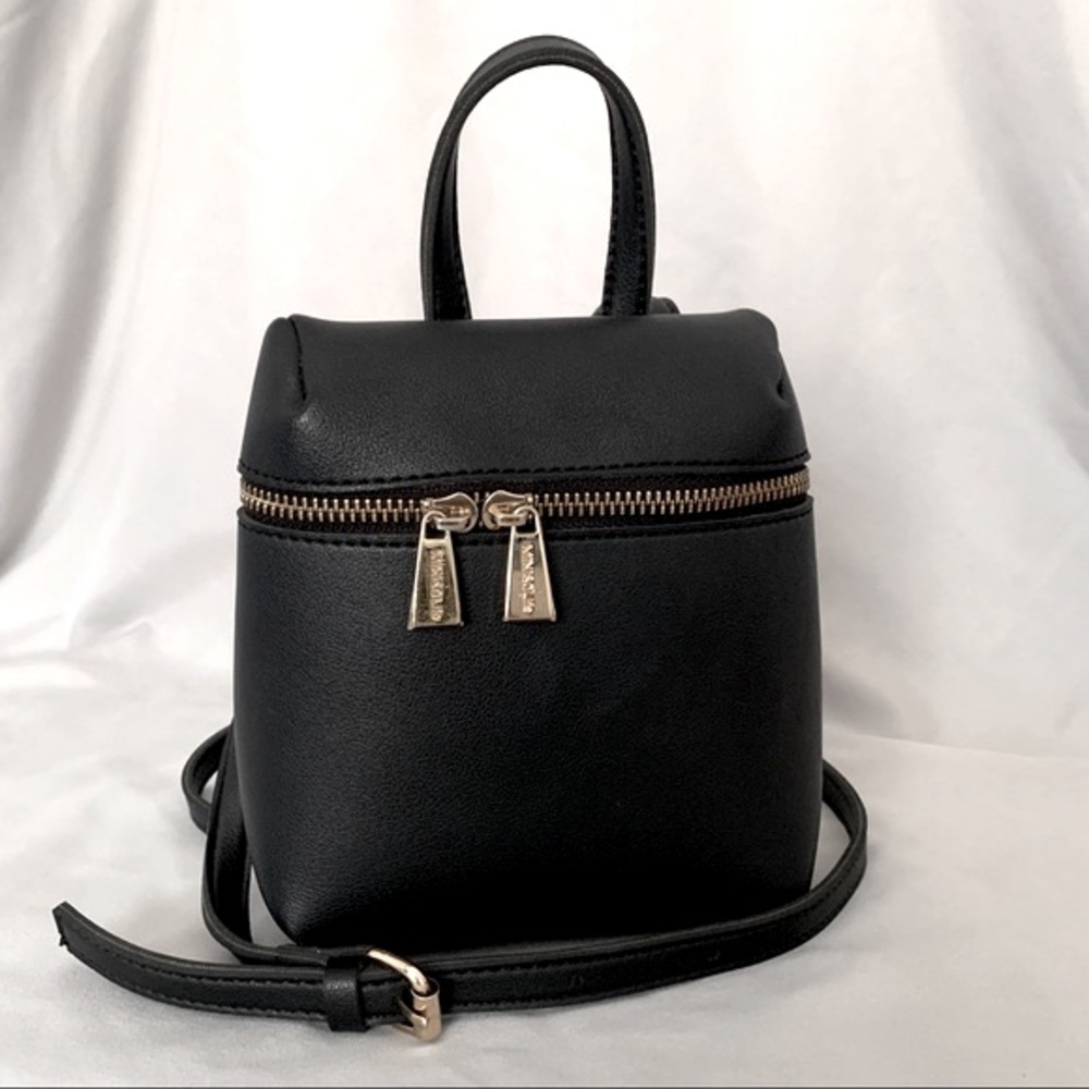 Mini Leather Belt Strap Crossbody Bag in Black - Casual, Travel, Accessories